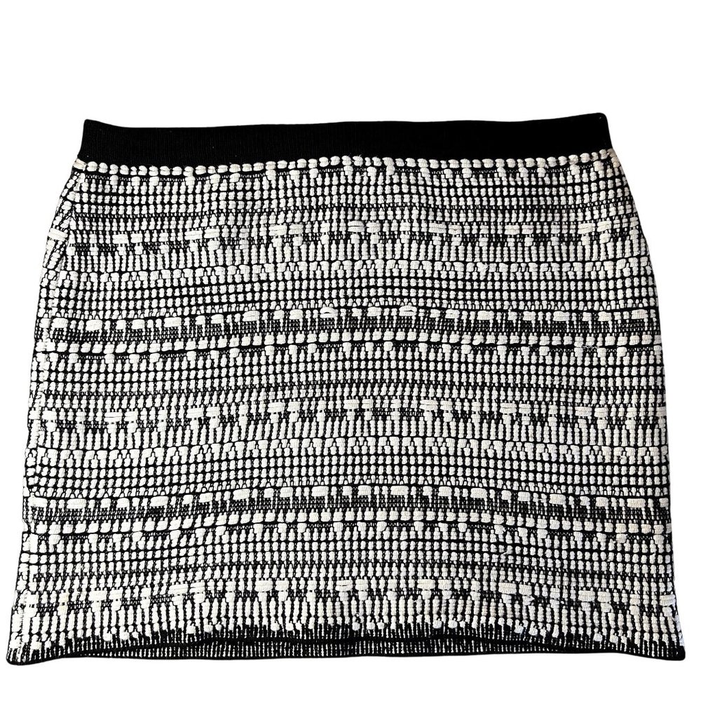 Helmut Lang Woven Linen Skirt Womens M